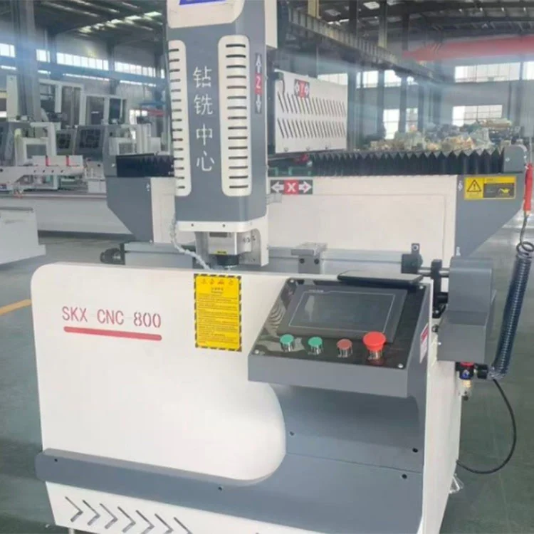 Pusat Mesin CNC 800mm untuk Profil Aluminium Industri