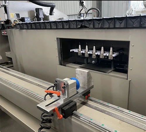 Axis Cnc Aluminum Profile Machining Center For Curtain Wall Facade
