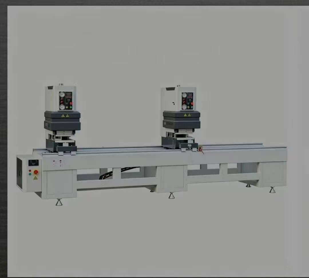 dua Kepala Mesin Las Seamless untuk Pintu PVC dan Jendela